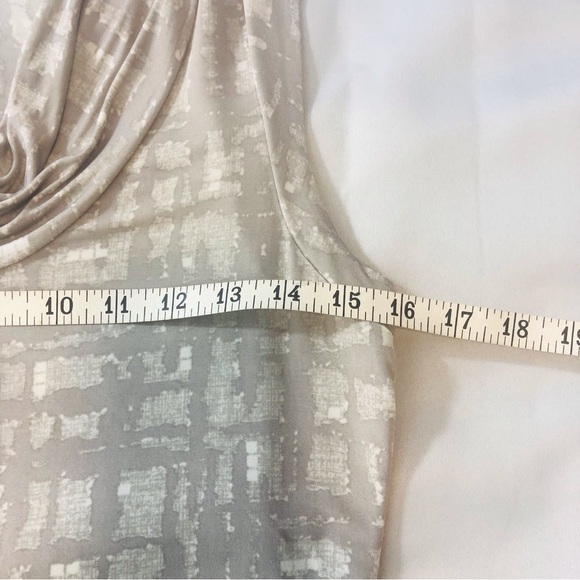 New York & Co Tan Cowl neck top - Picture 11 of 16